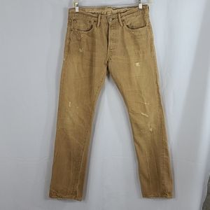RRL distressed denim jeans 32x31